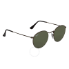 Ray Ban Round Gunmetal Sunglasses RB3447 029 50