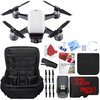 DJI Spark Alpine White Quadcopter Drone 32GB Photo Expedition Bundle