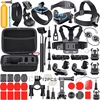 Leknes Common Outdoor Sports Bundle for SJ4000/SJ5000/SJ6000 and GoPro Hero 5/ 5 Session/4/3+/3/2/1 Cameras DBpower Akaso Xiaomi Yi Apeman Wimius