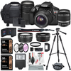 Canon EOS Rebel T6 DSLR Camera Bundle with EF-S 18-55mm f/3.5-5.6 IS II Lens, EF 75-300mm f/4-5.6 III Lens and Accessories (18 items)