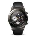 Huawei Watch 2 Classic – Titanium Grey with Black Hybrid Strap - Android Wear 2.0 (US Warranty)