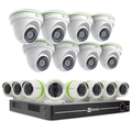 EZVIZ FULL HD 1080p Outdoor Surveillance System, 16 Weatherproof HD Security Cameras, 16 Channel 3TB DVR Storage, 100ft Night Vision, Customizable Motion Detection