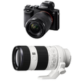 Sony a7K Full-Frame Interchangeable Digital Lens Camera with 28-70mm Lens w/ 70-200mm