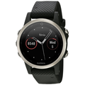 Garmin Fenix 5S - Silver with Black Band