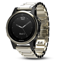 Garmin Fenix 5S Sapphire - Champagne with Metal Band