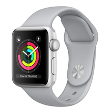 Apple Watch Series 3 - GPS - Silver Aluminum Case with Fog Sport Band - 42mm