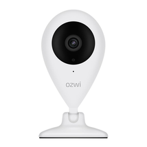 Home IP Camera, OzWi Smartlink Mini Wifi Wireless Security IP Camera Surveillance System Remote Monitoring with Two-way Audio Night Vision(White)