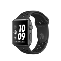 Đồng hồ Apple Watch Nike+ GPS Series 3, 42mm Space Gray Aluminum Case with Anthracite/Black Nike Sport Band