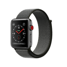 Đồng hồ Apple Watch Series 3 GPS + Cellular 42mm, Space Gray Aluminum Case with Dark Olive Sport Loop