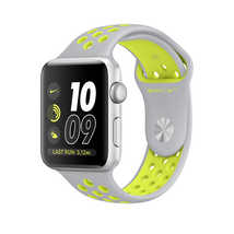 Đồng hồ Apple Watch Nike+ 38mm Series 2 - Silver, Flat Silver/Volt Nike Sport Band