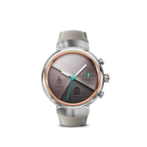 ASUS WI503Q-SL-BG ZenWatch 3 1.39-Inch Amoled Smart Watch with Beige Leather Strap (Certified Refurbished)