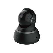 YI Dome Camera 1080p HD Pan / Tilt / Zoom Wireless IP Security Surveillance System Night Vision - Cloud Service Available (Black)