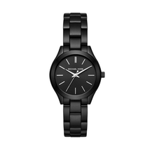 Đồng hồ Michael Kors Women's Mini Slim Runway Black Watch MK3587