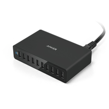 Anker 60W 10-Port USB Wall Charger, PowerPort 10 for iPhone X / 8/ 7 / 6s / Plus, iPad Pro / Air 2 / mini, Galaxy S7 / S6 / Edge / Plus, Note 5 / 4, LG, Nexus, HTC and More