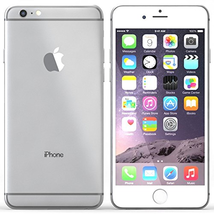 Apple iPhone 6 Plus, GSM Unlocked, 128GB - Silver (Certified Refurbished)