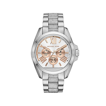 Michael Kors Access Unisex 45mm Silvertone Bradshaw Chronograph Smart Watch