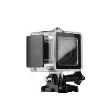Lightwish 45M (150 Feet/50 Yard) Underwater Diving Waterproof Housing Protective Case Accessory Kit With Bracket For GoPro Hero4 session (Black)