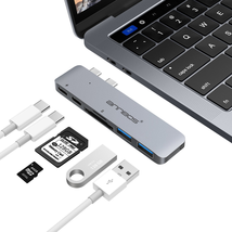 Cáp chuyển đổi đa năng USB-C Hub Type C 6 trong 1 cho Macbook hiệu ANNBOS - USA.