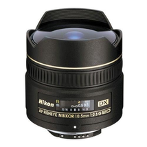 Nikon AF DX NIKKOR 10.5mm f/2.8G ED Fixed Zoom Fisheye Lens with Auto Focus for Nikon DSLR Cameras