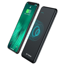 ANNBOS Qi Wireless 10000mAh Portable Battery Charger Fast Charging Power Bank