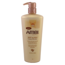 Ambi Soft & Even Creamy Oil Lotion 12oz Pump