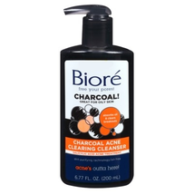 Biore Charcoal Acne Clearing Cleanser 6.77oz Pump