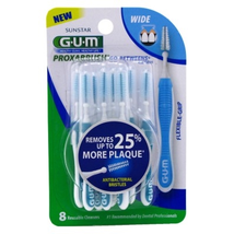 Gum Proxbrush Go Between Wide 8 Count (6 Pieces)