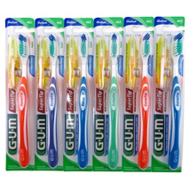 Gum Toothbrush Super Tip Medium (6 Pieces)