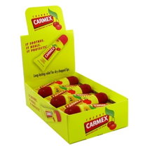Carmex Lip Balm Tube Cherry Spf#15 0.35oz (12 Pieces) Display