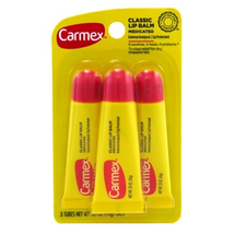 Carmex Lip Balm Tube Classic Medicated 0.35oz 3 Count