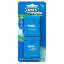 Oral-B 54 Yards Floss Satin Mint Twin Pack (6 Pieces)