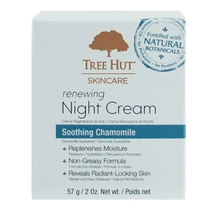 Tree Hut Night Cream Renewing 2oz Jar (Chamomile)