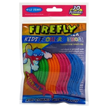 Firefly Flossers Kids 30 Count (12 Pieces)