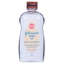 Johnsons Baby Oil Shea & Cocoa Butter 14oz
