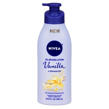 Nivea Lotion Oil-Infused Vanilla/Almond Oil 16.9oz Pump