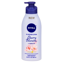Nivea Lotion Oil-Infused Cherry/Jojoba Oil 16.9oz Pump