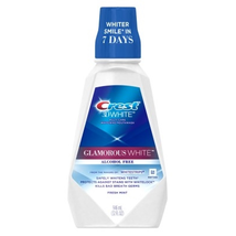 Crest Mouthwash Glamorous White Alcohol-Free 32oz