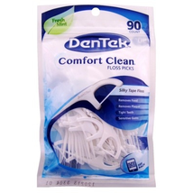 Dentek Floss Picks Comfort Clean Fresh Mint 90 Count
