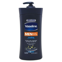 Vaseline Mens 24-Hour Moisture Lotion Cooling 20.3oz