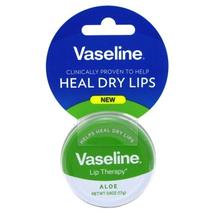 Vaseline Lip Therapy Aloe 0.6oz Tin Hangtag (8 Pieces)