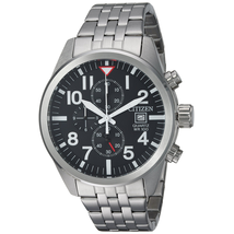 Đồng hồ Citizen Men's Quartz Stainless Steel Casual Watch, Color:Silver-Toned (Model: AN3620-51E)