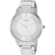 Đồng hồ GUESS Men's Stainless Steel Casual Bracelet Watch, Color Silver-Tone (Model: U0990G2)