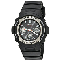 Đồng hồ G-Shock AWG-M100-1ACR Men's Tough Solar Atomic Black Resin Sport Watch 4.2 out of 5 stars    318 customer reviews  | 52 answered questions