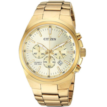 Đồng hồ Citizen Men's ' Quartz Stainless Steel Casual Watch, Color Gold-Toned (Model: AN8172-53P)