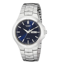 Đồng hồ Citizen Men's Quartz Stainless Steel Watch with Day/Date, BF0590-53L