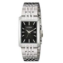 Đồng hồ Citizen Men's Stainless Steel Rectangular Watch