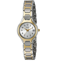 Đồng hồ Citizen Women's Two-Tone Stainless Steel Easy Reader Watch