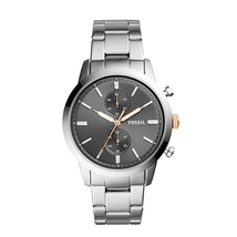 Đồng hồ Fossil 44mm Townsman Chronograph Stainless Steel Watch