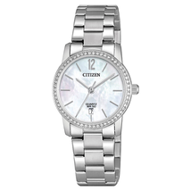 Đồng hồ Citizen EU6030-81D Women's Quartz Swarovski Crystal MOP Dial Watch