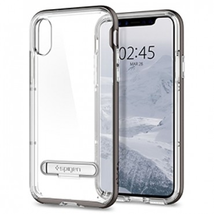 Spigen Crystal Hybrid Case for Apple iPhone X - Gunmetal